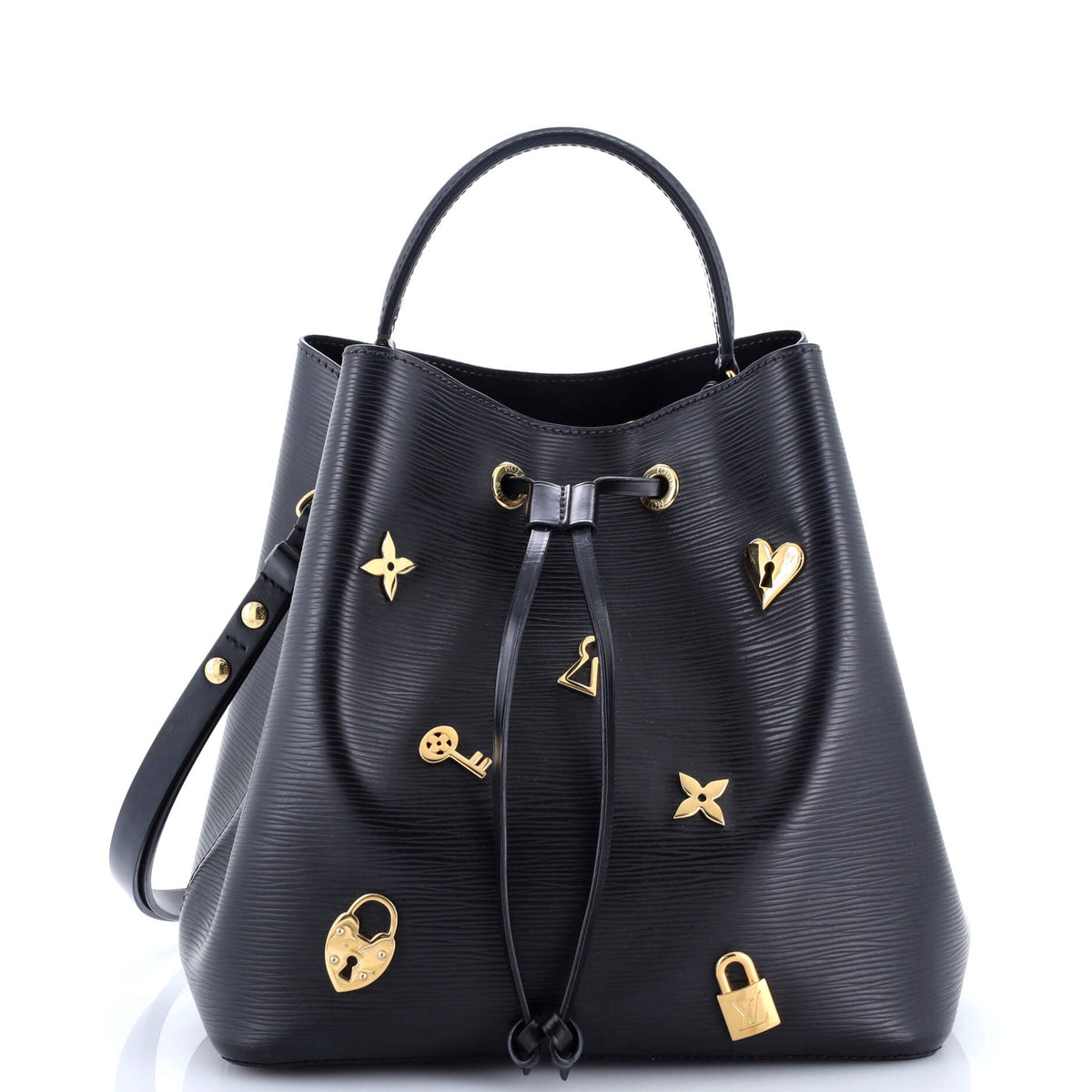 Louis Vuitton NeoNoe Handbag Love Lock Epi Leather