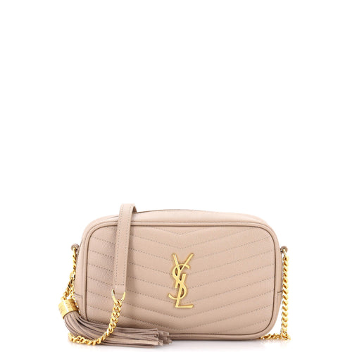 Lou Camera Bag Matelasse Chevron Leather Mini