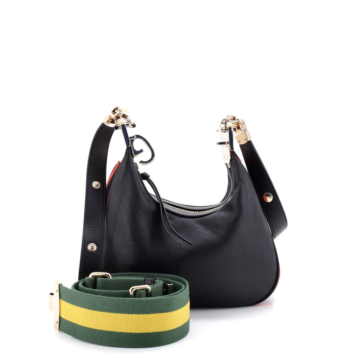 Gucci GUCCI Attache Shoulder Bag Leather Small
