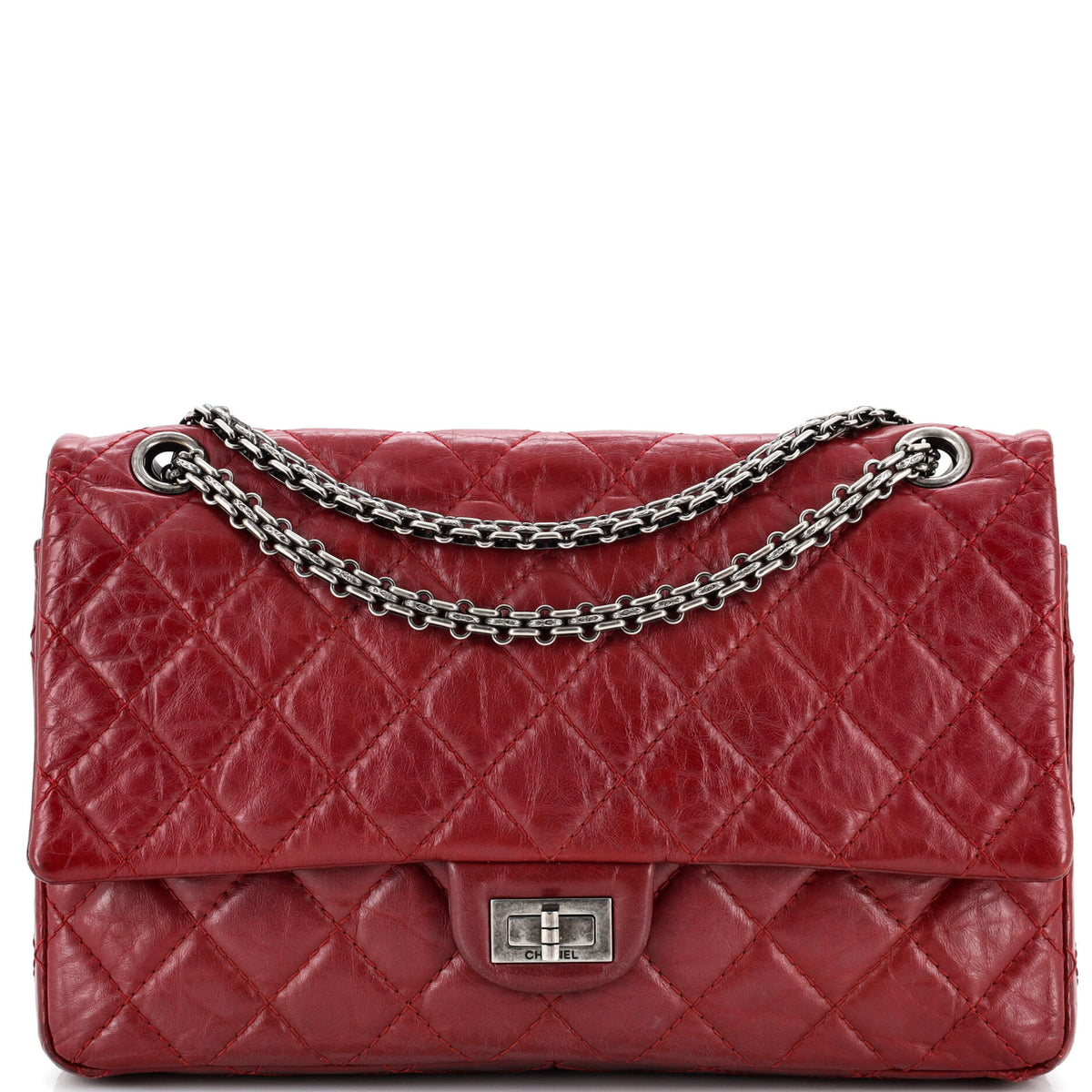 Chanel CHANEL Reissue 2.55 Flap Bag Quilted Aged Calfskin 225