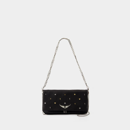 Women's Rocky Crossbody Bag in Black | LWBA02460 Color 001