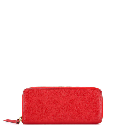 Clemence Wallet Monogram Empreinte Leather