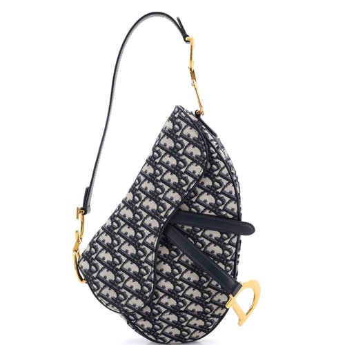 Saddle Handbag Oblique Canvas Medium