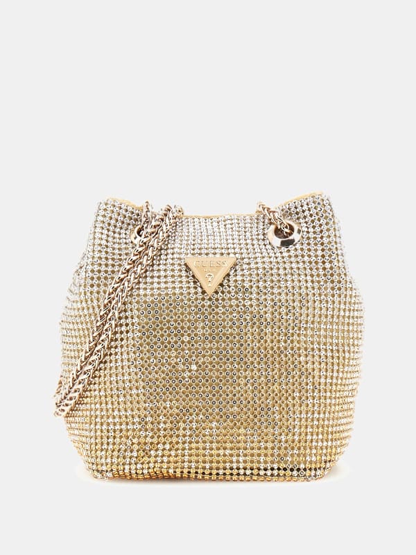 Guess Zalina Rhinestone Mini Handbag