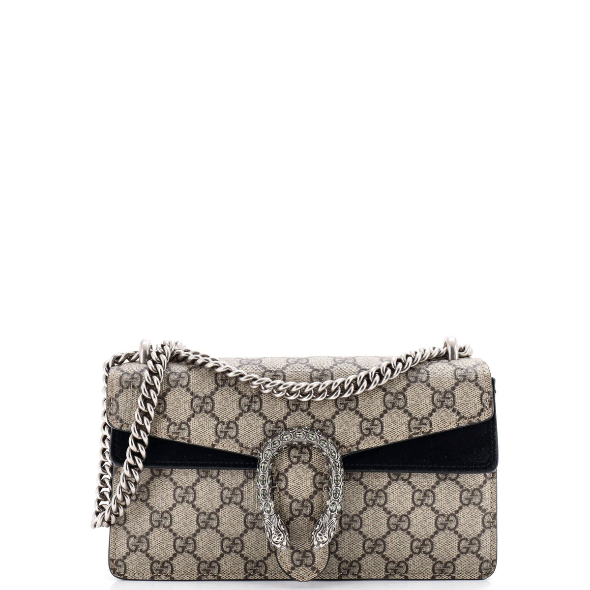 Gucci GUCCI Dionysus Bag GG Coated Canvas Small