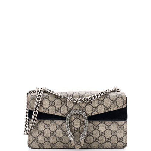 GUCCI Dionysus Bag GG Coated Canvas Small