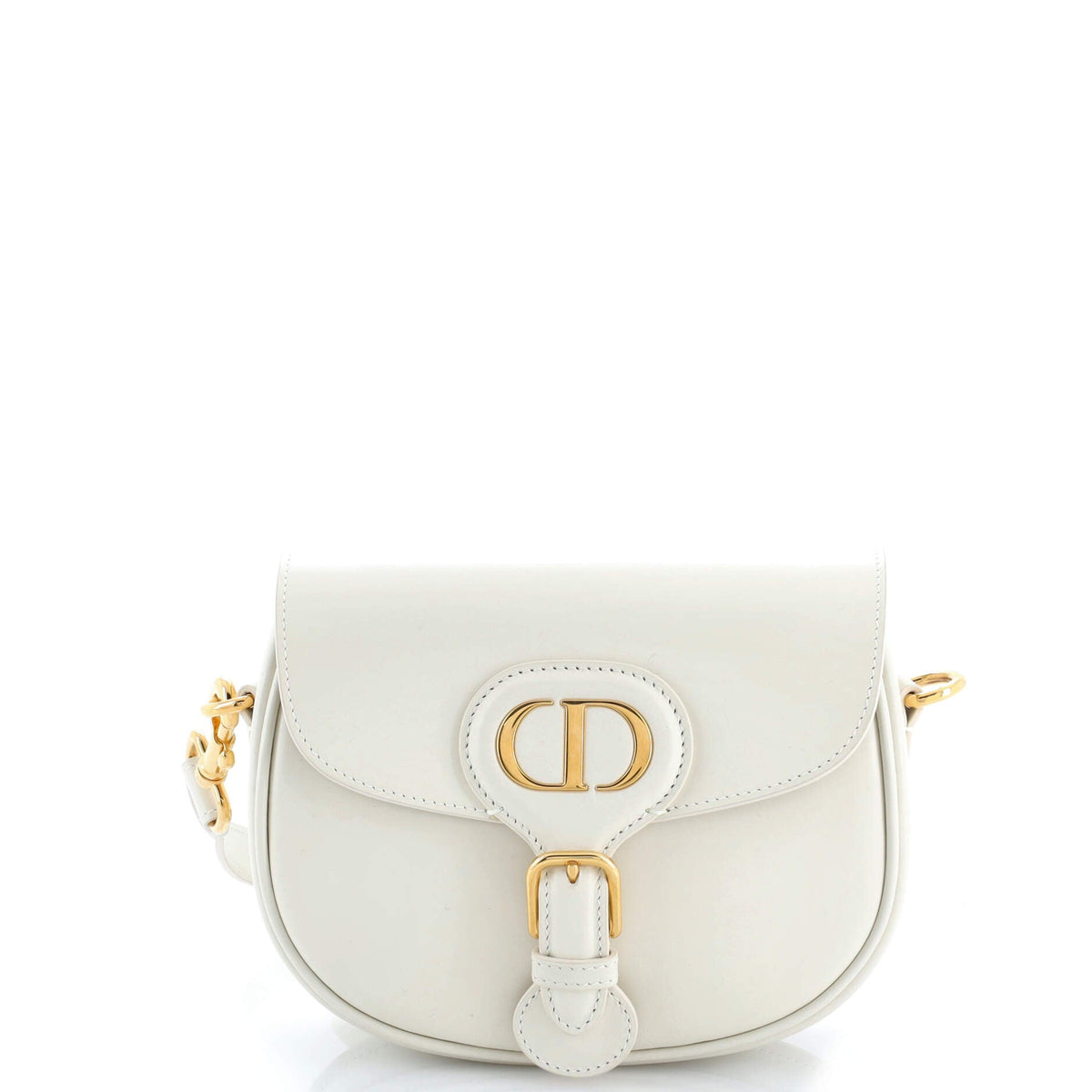 Christian Dior Bobby Flap Bag Leather Medium