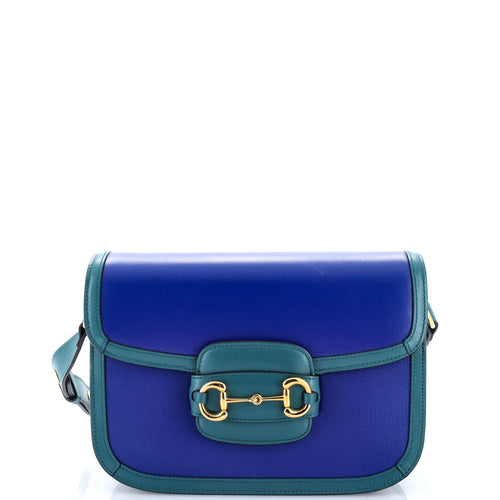 GUCCI Horsebit 1955 Shoulder Bag Leather Small