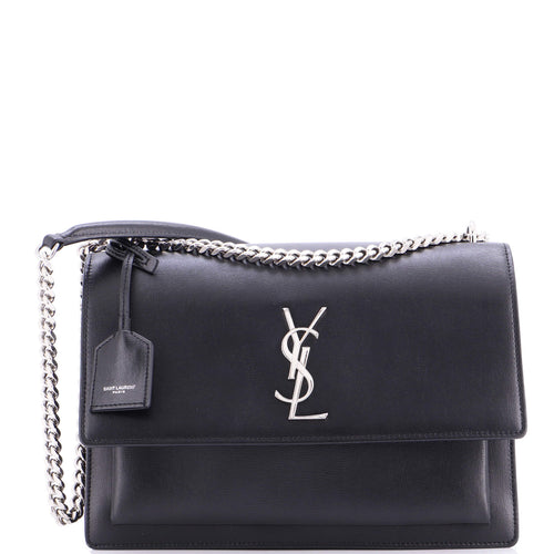 Sunset Crossbody Bag Leather Large