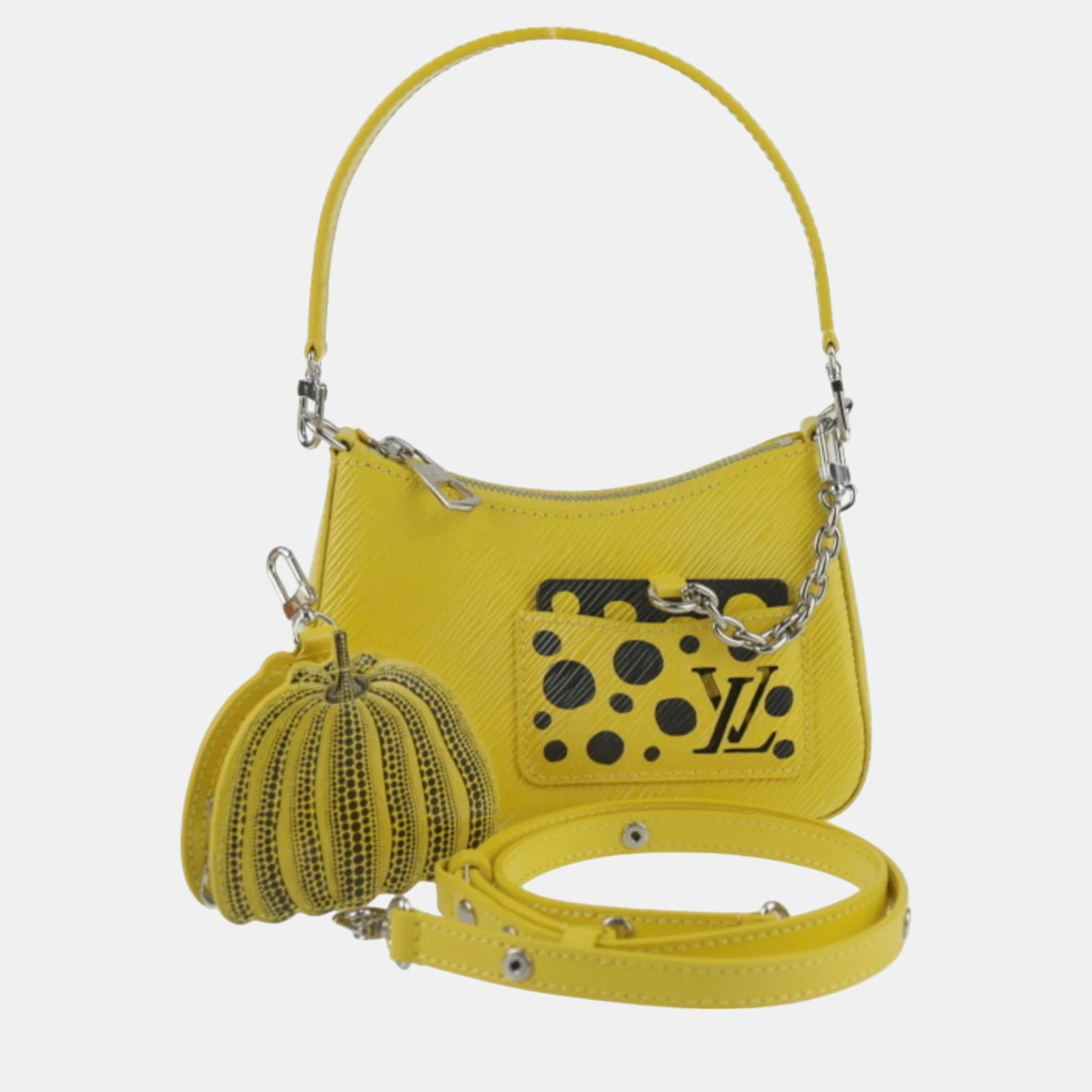 Louis Vuitton X Kusama Yayoi – Epi Marly Mini-Tasche in Gelb