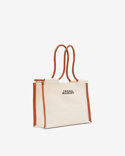Tasche Toledo - Damen - Ecru-cognac - Isabel Marant