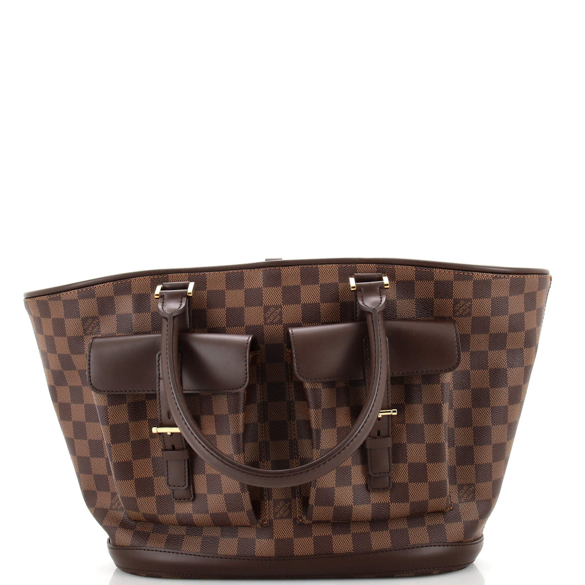 Louis Vuitton Manosque Handbag Damier GM