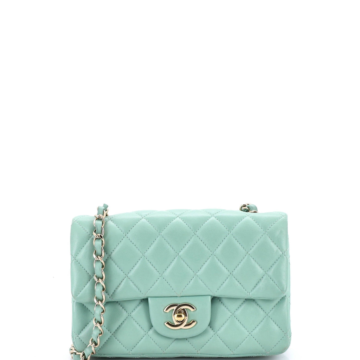 Chanel CHANEL Classic Single Flap Bag Quilted Lambskin Mini