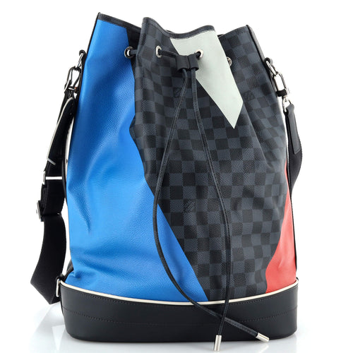 Noe Marin Handbag Regatta Damier Cobalt