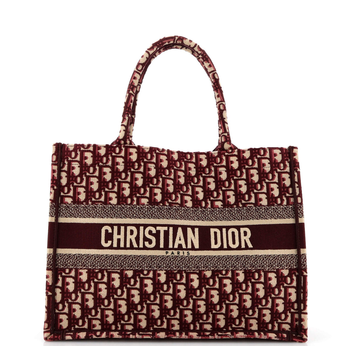 Christian Dior Book Tote Oblique Canvas Medium
