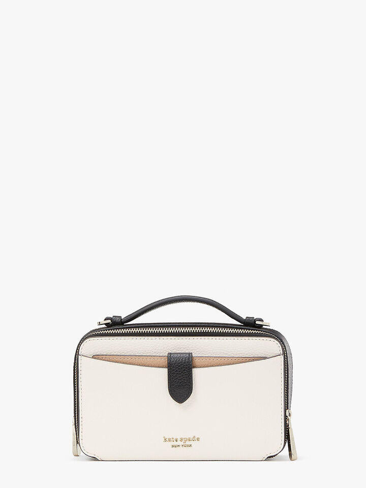 Kate Spade Au Hudson Colorblocked Double-Zip Crossbody