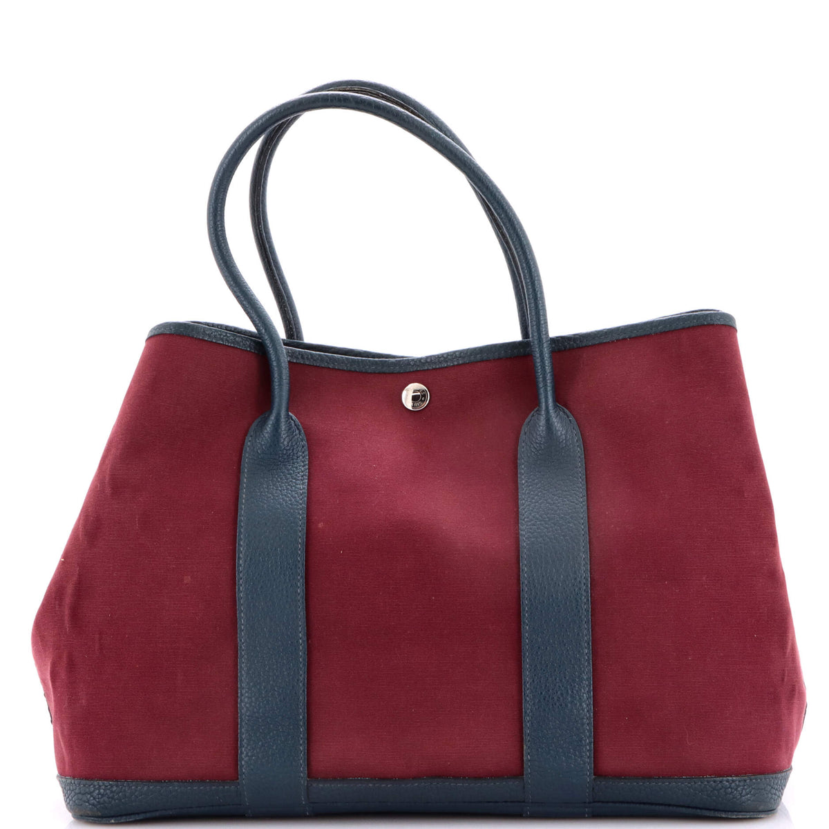 Herm?s Garden Party Tote Toile and Leather 36