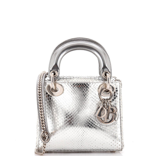 Lady Dior Chain Bag Python Mini
