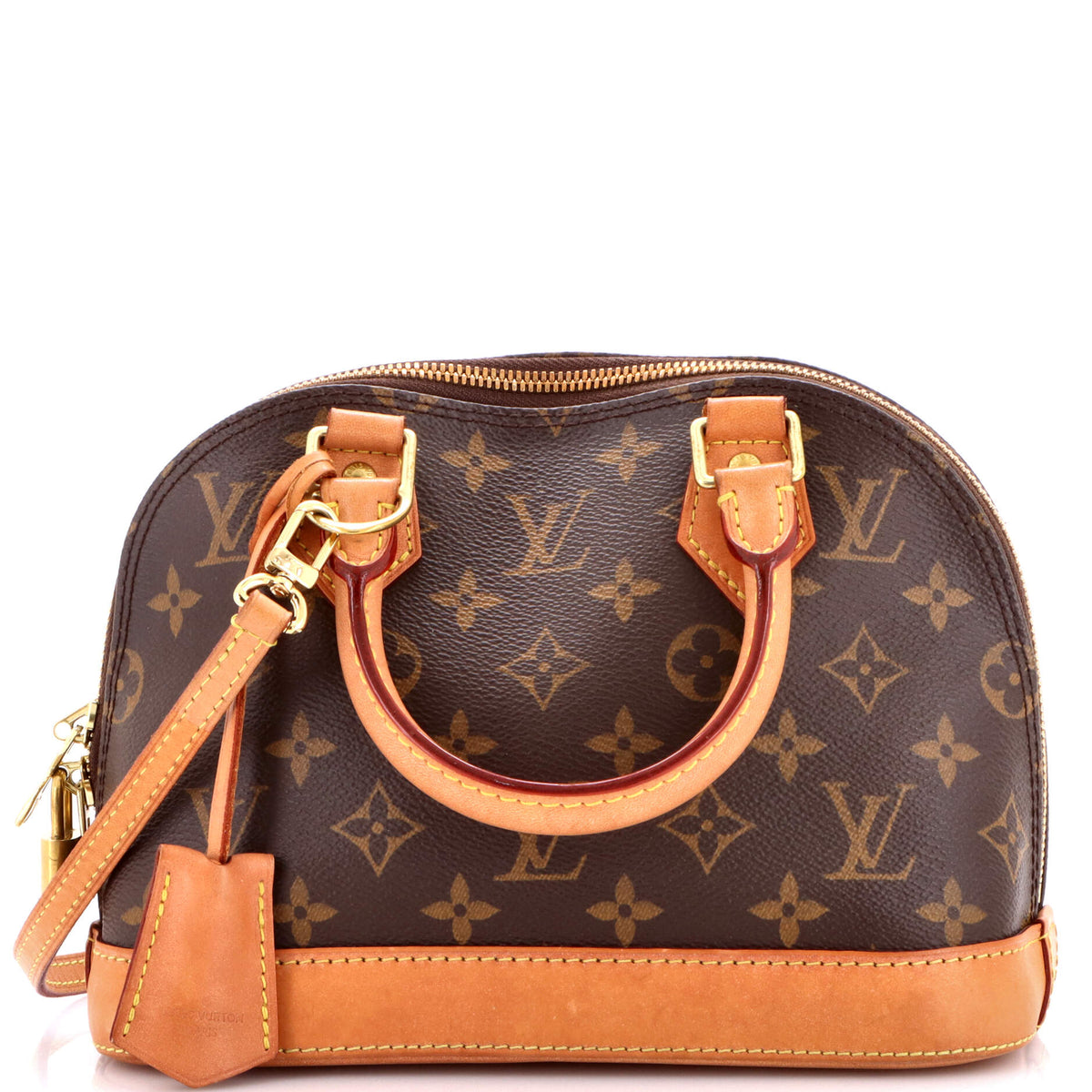 Louis Vuitton Alma Handbag Monogram Canvas BB