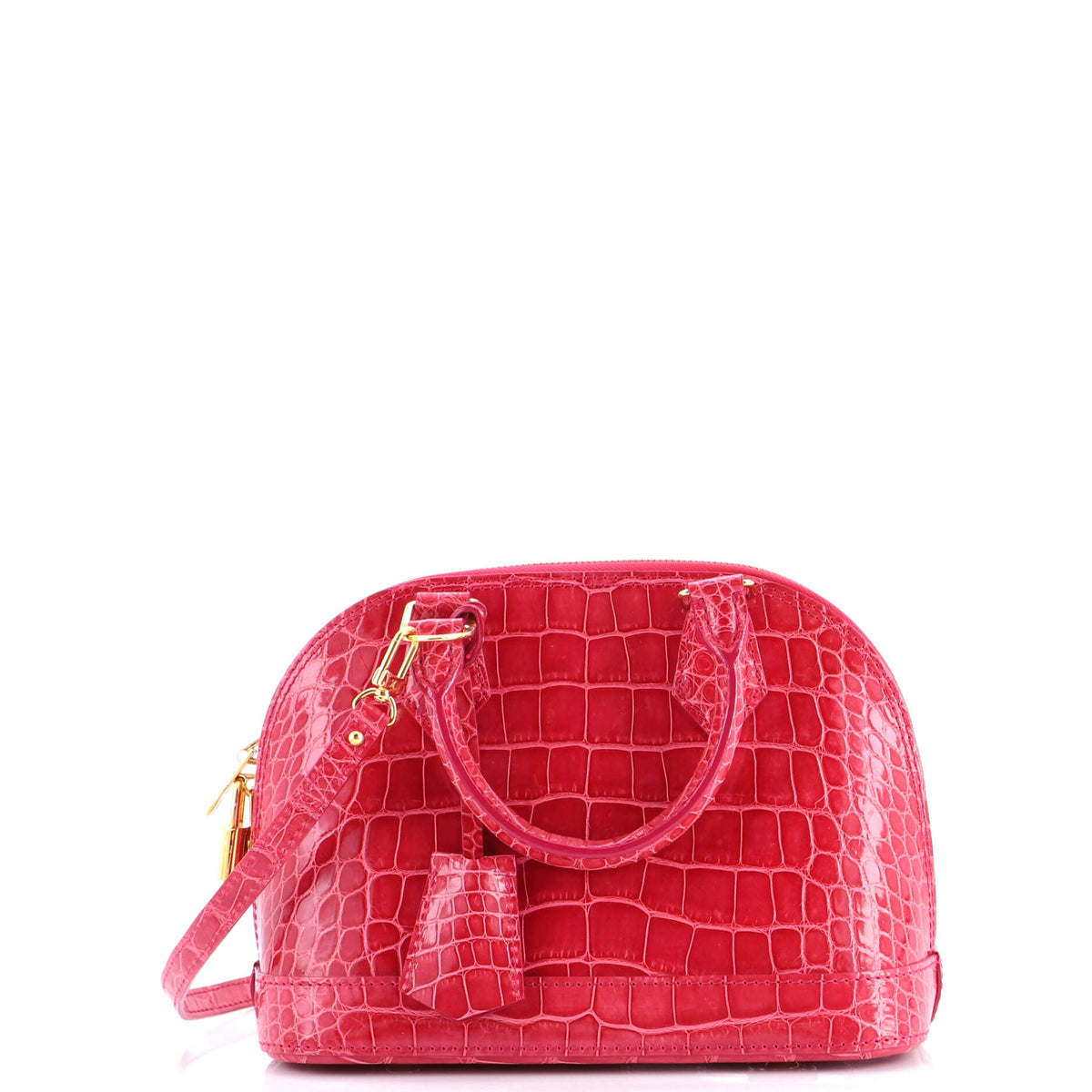 Louis Vuitton Alma Handbag Crocodile BB