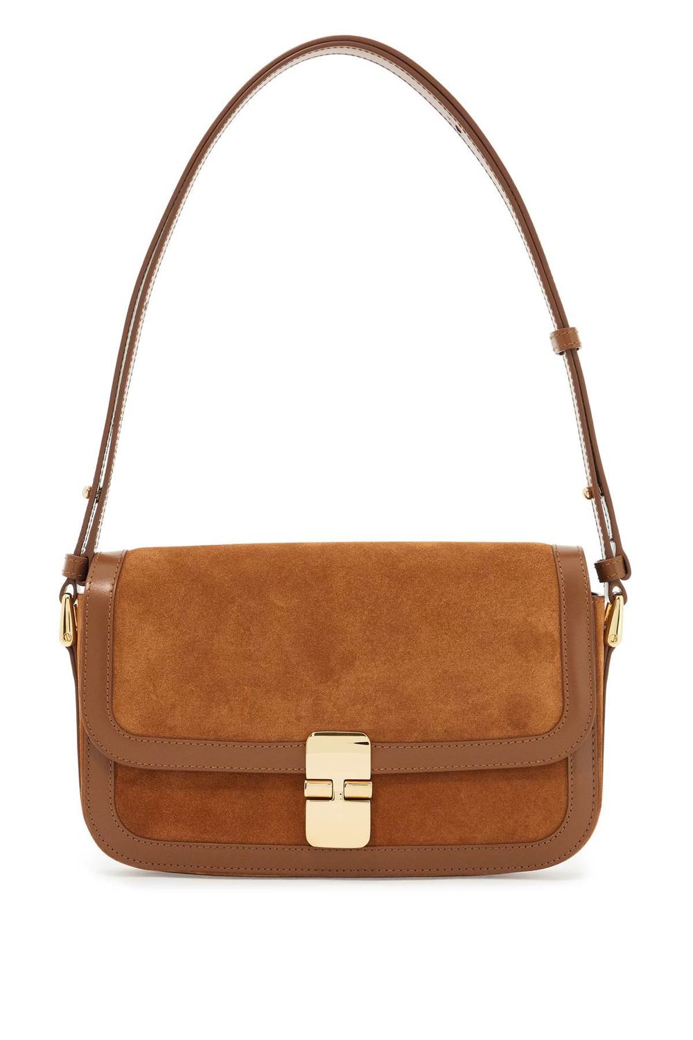 A.p.c. Women's Grace Baguette Hand in Brown | PXBRXF61615