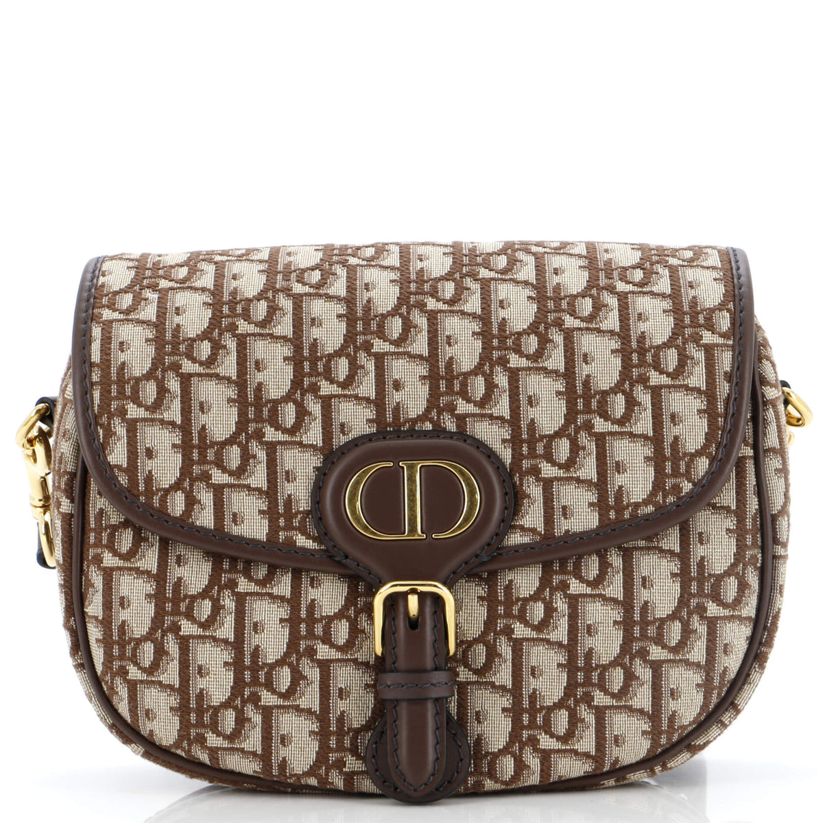 Christian Dior Bobby Flap Bag Oblique Canvas Medium