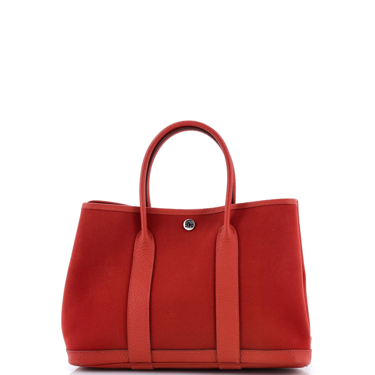 Herm?s Garden Party Tote Toile and Leather 30