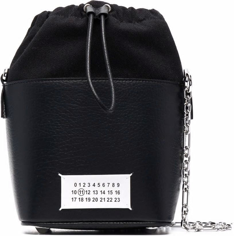 Maison Margiela Women's 5Ac Bucket Small in Black | Size UNICA | S61WG0035P4348