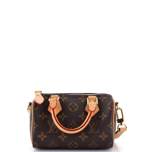 Speedy Bandouliere NM Bag Monogram Canvas Nano