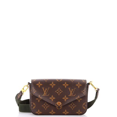 Felicie Strap & Go Handbag Monogram Canvas