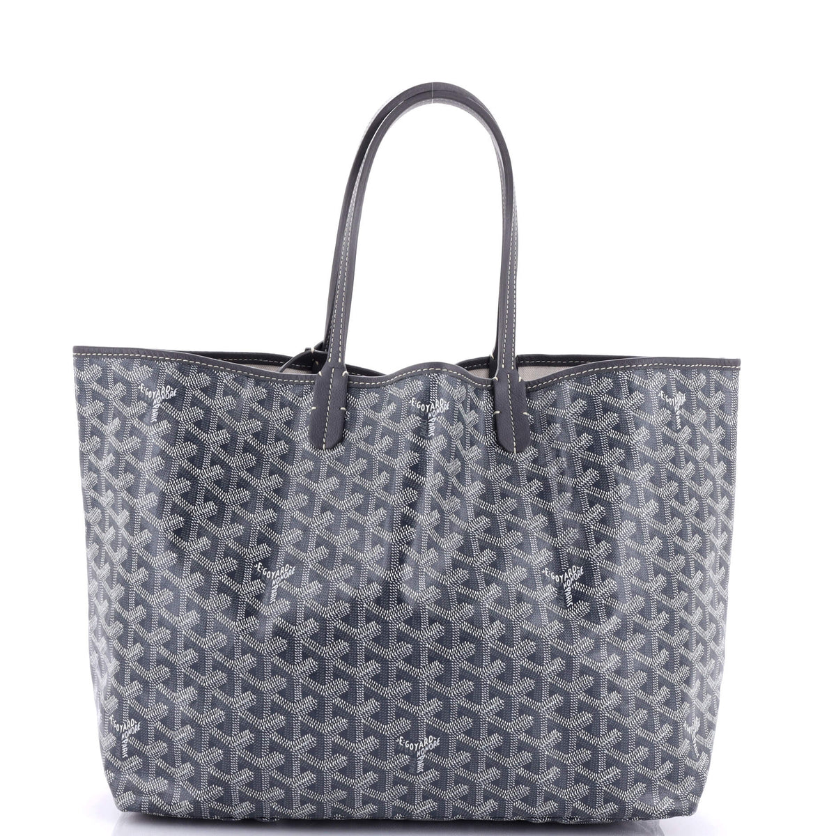 Goyard GOYARD Saint Louis Tote Claire Voie Coated Canvas PM