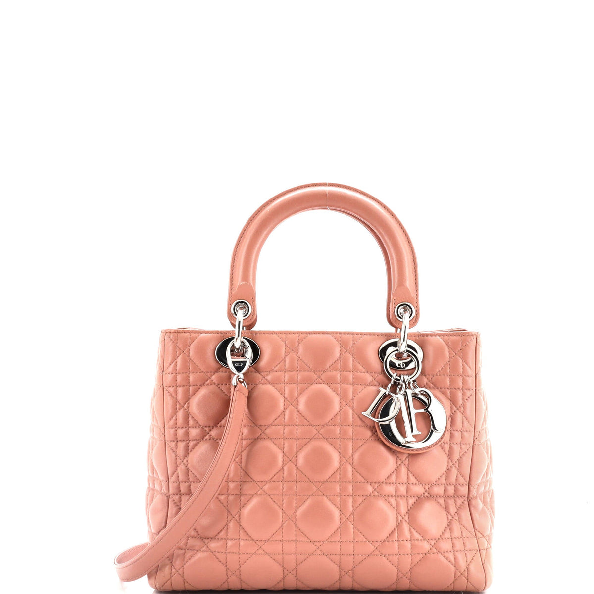 Christian Dior Lady Dior Bag Cannage Quilt Lambskin Medium
