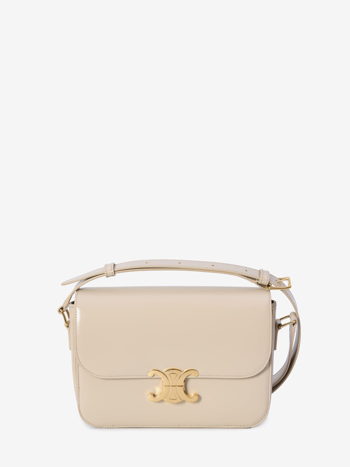 Celine Women's Triomphe Classique Bag in Beige | 187363BF4