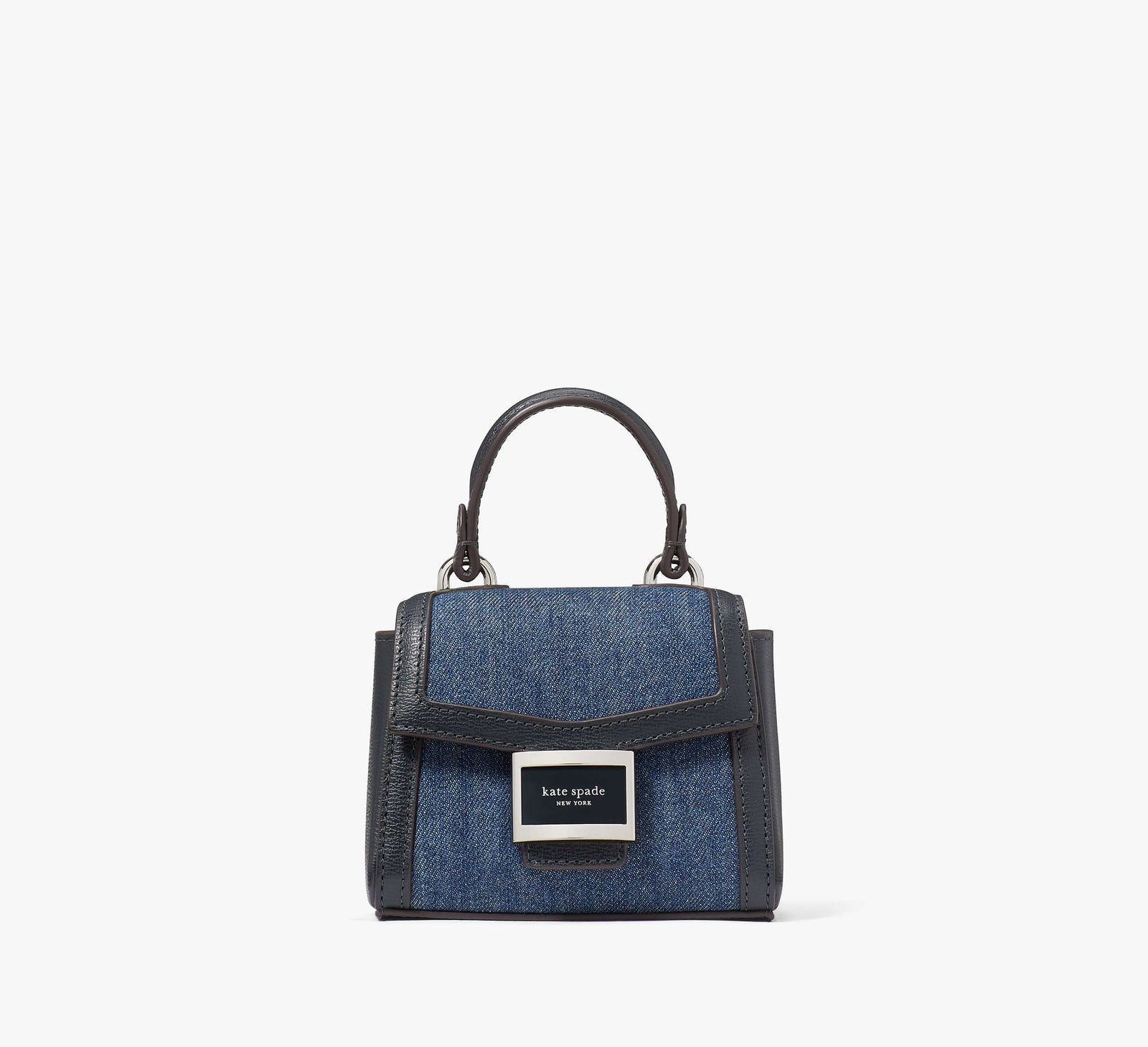 Kate Spade New York Sac à bandoulière micro en jean Katy