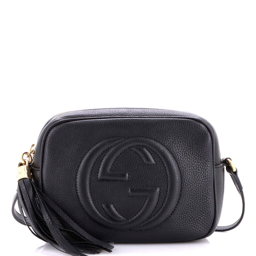 GUCCI Soho Disco Crossbody Bag Leather Small