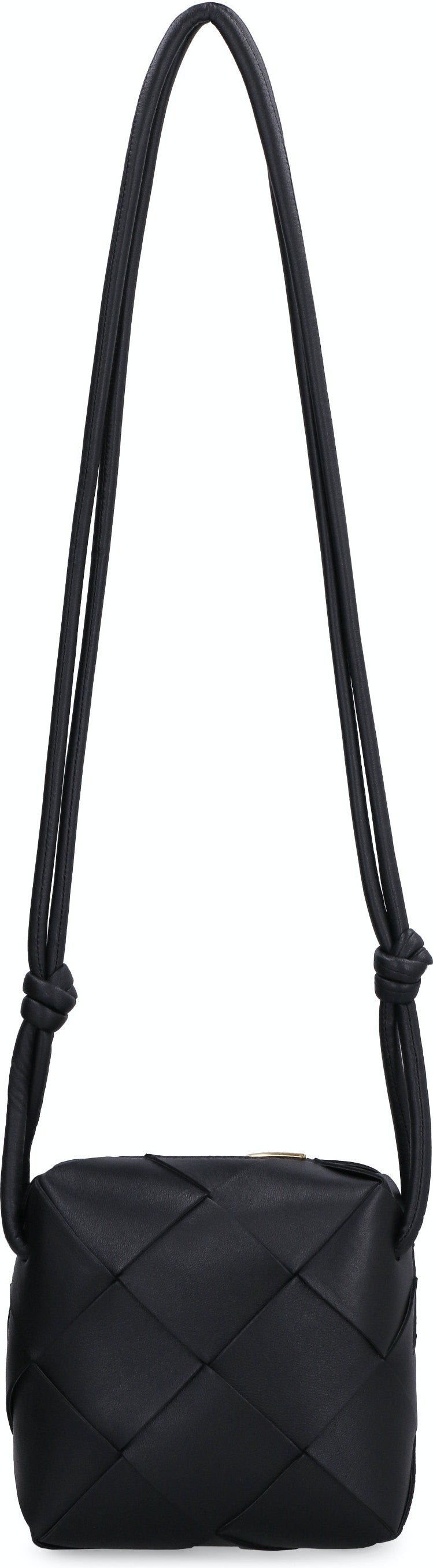 Bottega Veneta Women's Mini Cassette Camera Bag in Black | 701915VCQC2