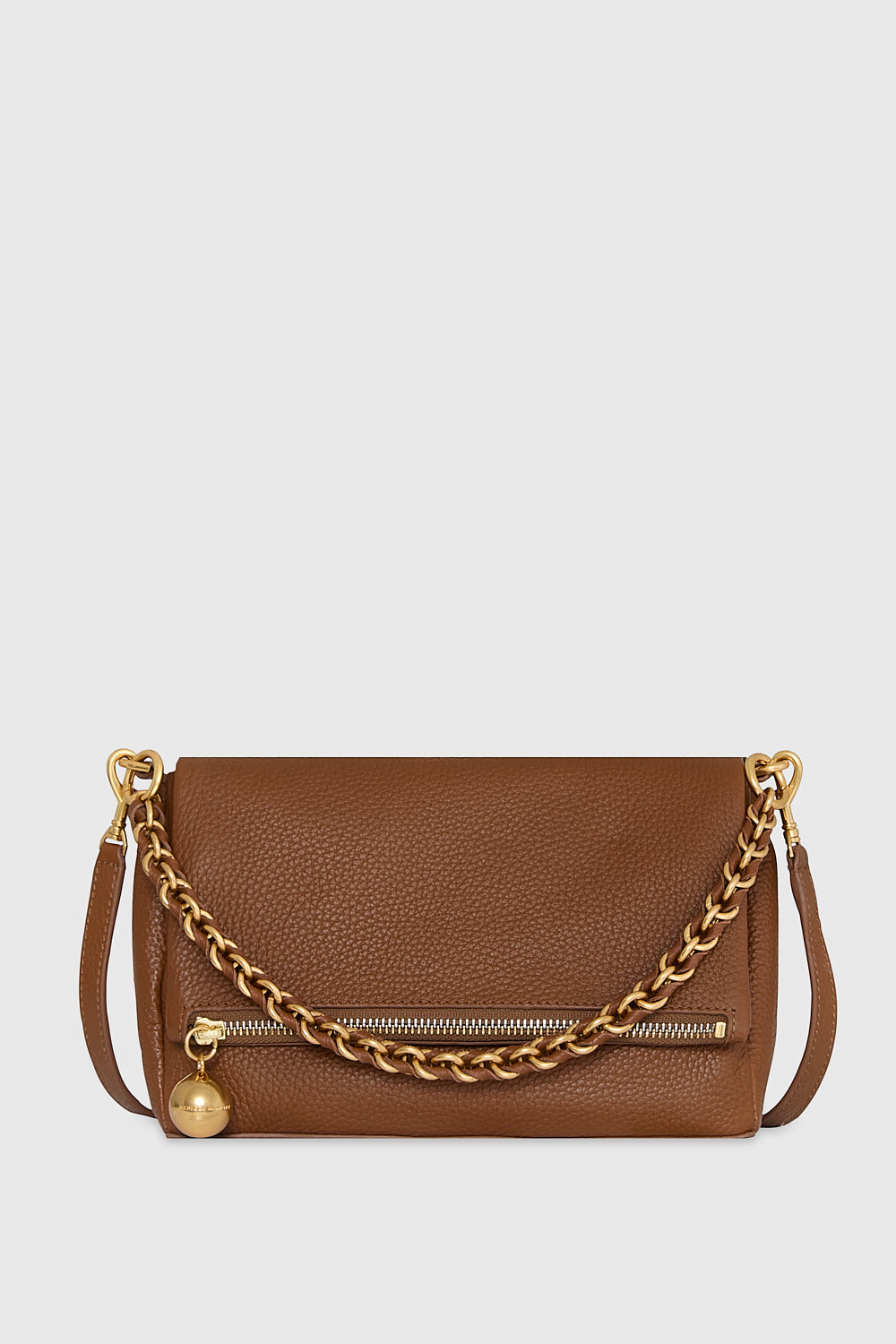 Rebecca Minkoff Foldover Crossbody Bag In Tawny