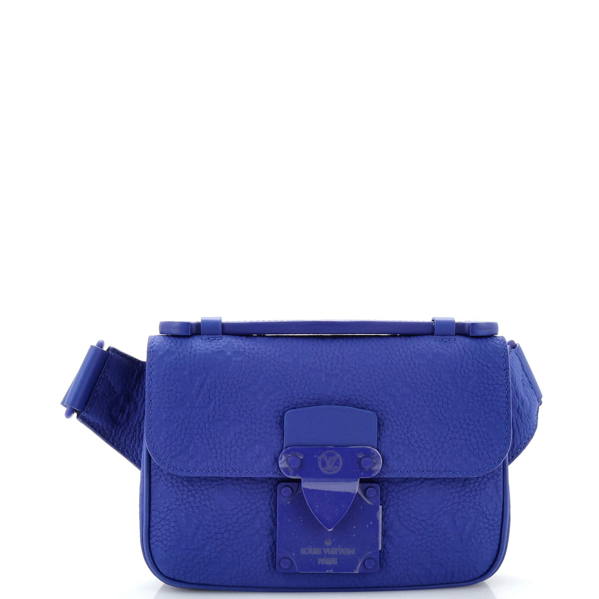 Louis Vuitton S Lock Sling Bag Monogram Taurillon Leather