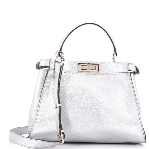 FENDI Selleria Peekaboo Bag Leather Medium