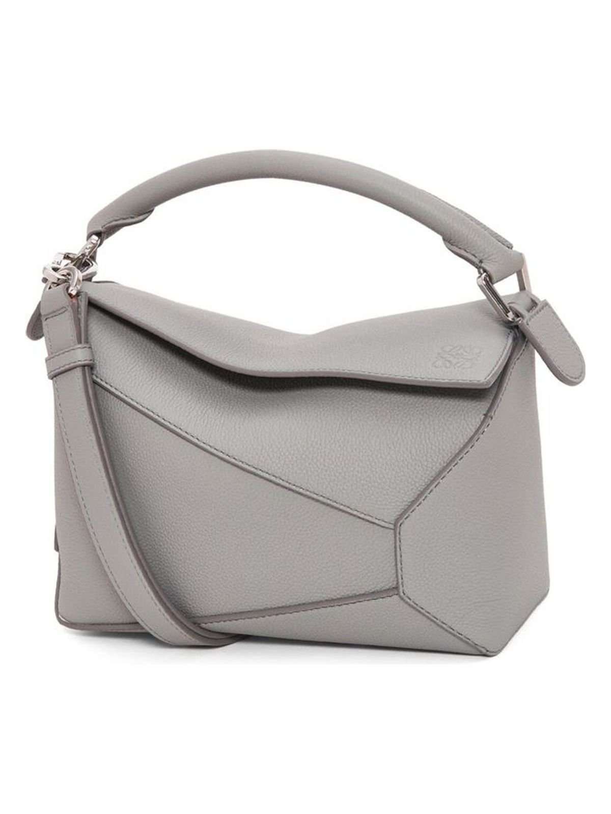 Loewe Women's Small Puzzle Bag in Pearlgrey | A510P60X30