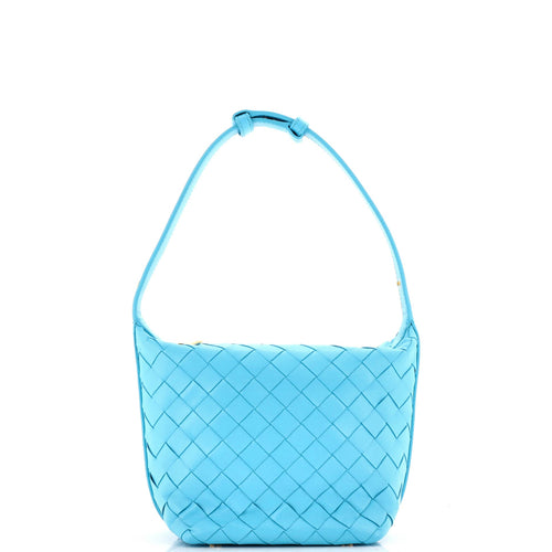 Wallace Shoulder Bag Intrecciato Nappa Candy