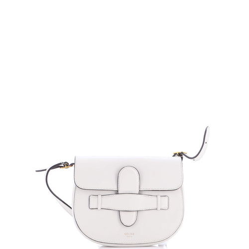 CELINE Symmetrical Shoulder Bag Leather Mini