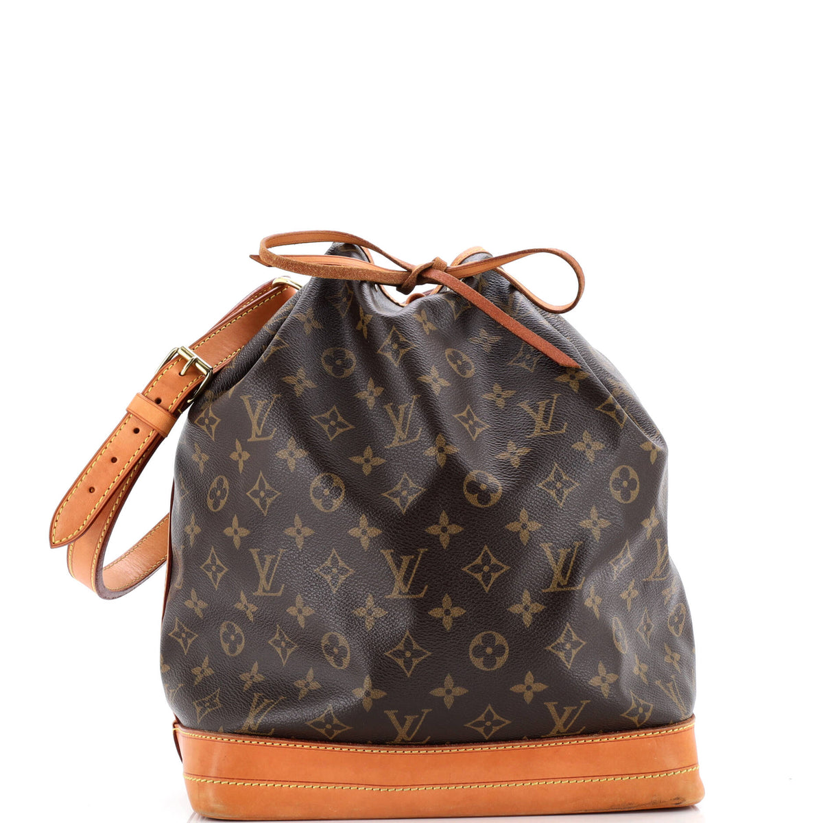 Louis Vuitton Noe Handbag Monogram Canvas Large