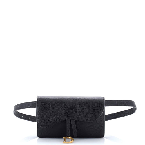 Saddle Rectangular Belt Bag Leather