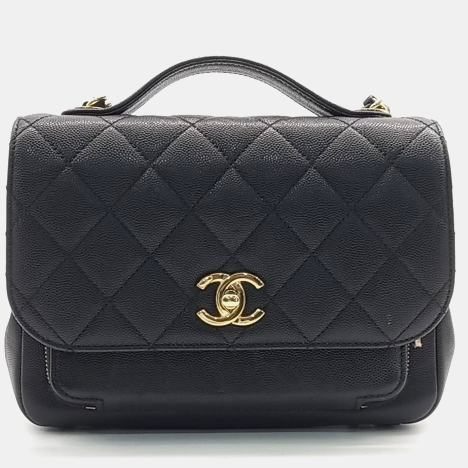 Chanel Sac Affinity Caviar Business