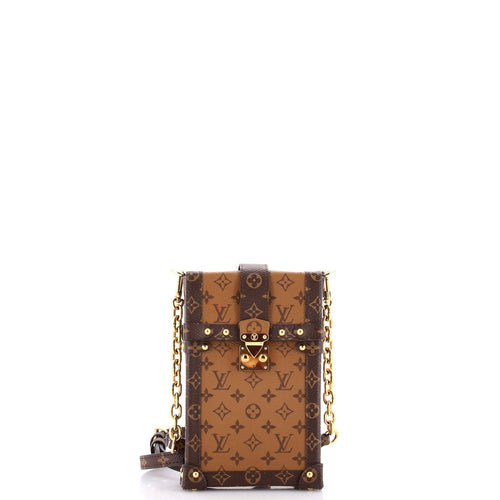 Vertical Trunk Pochette Reverse Monogram Canvas