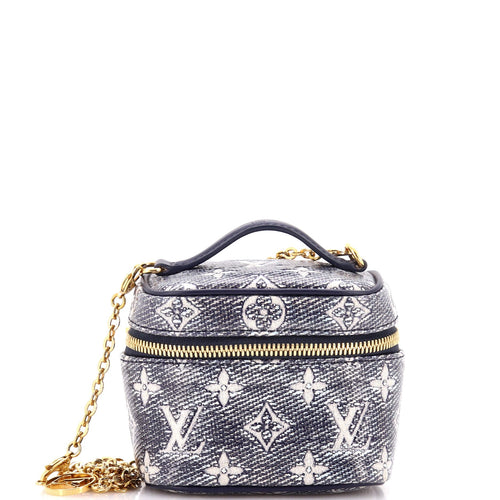 Vanity Case Monoglam Jacquard Canvas Micro