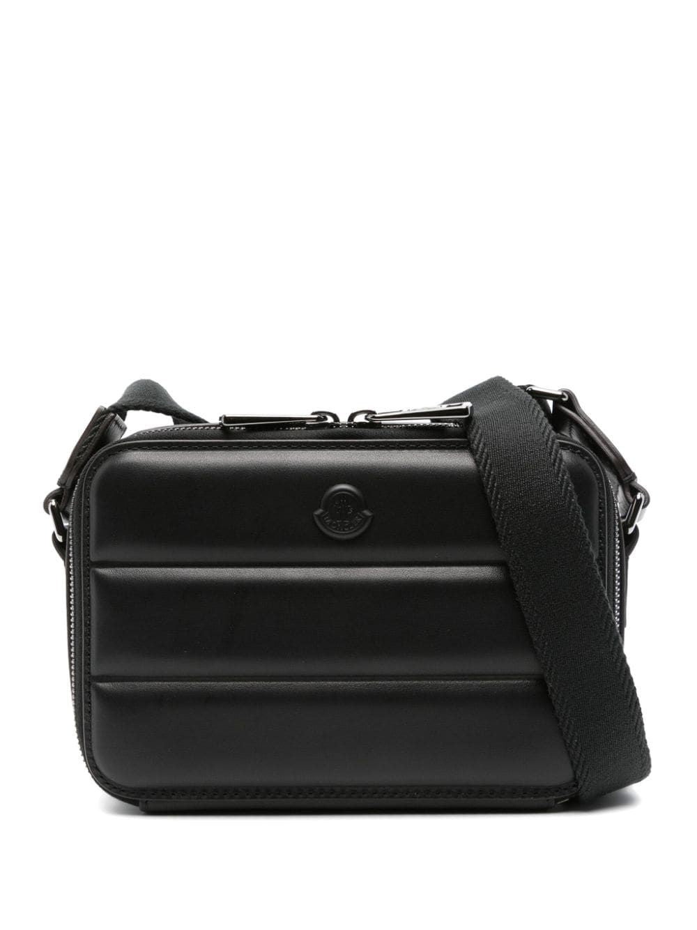 Moncler Men's Horizontal Cross Body Bag in Black | J209A5L00003M3492