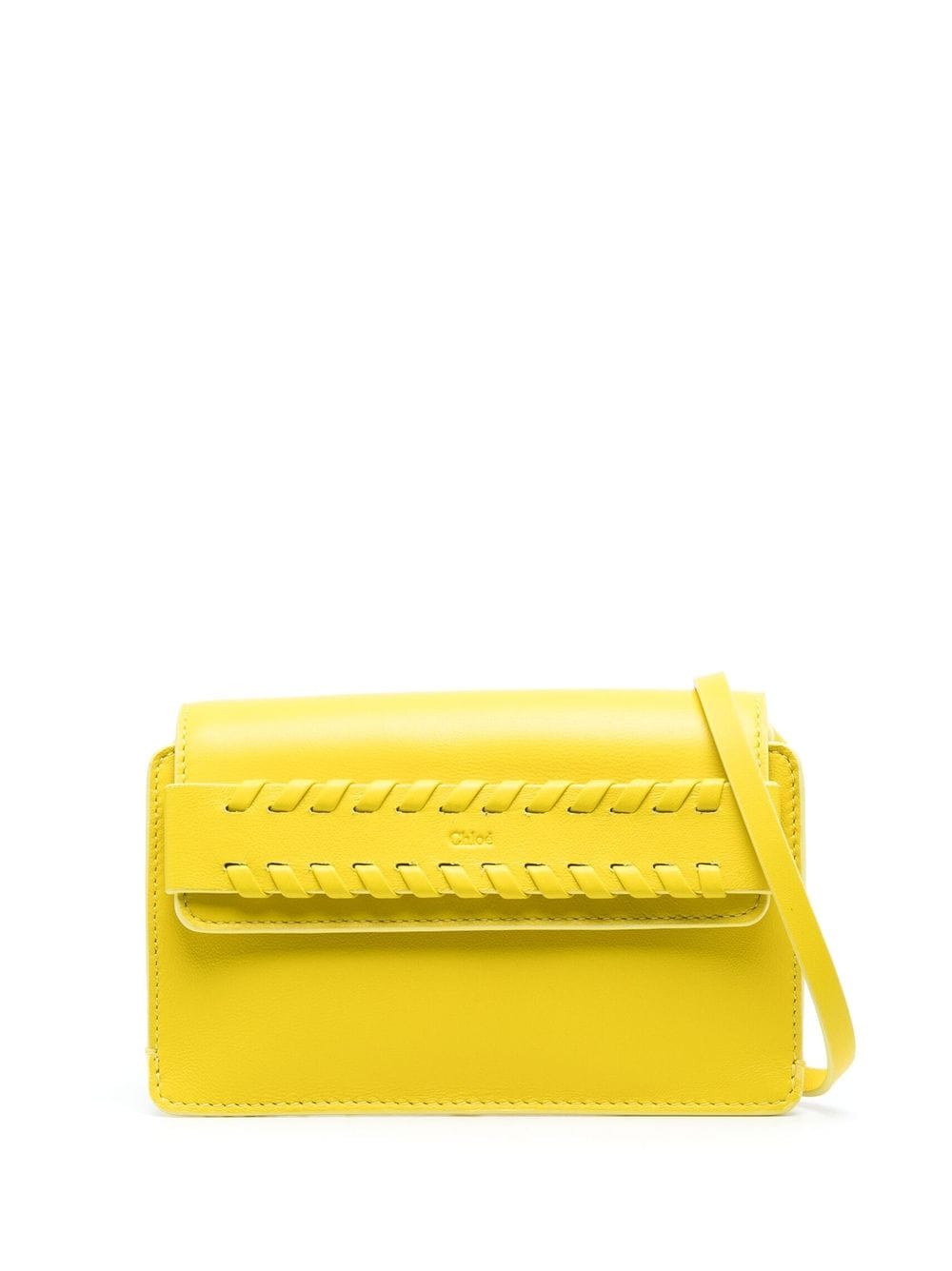 Chloé Women's Mony Pouch Wiht Strap in Mim.yellow | CHC23SP404J58