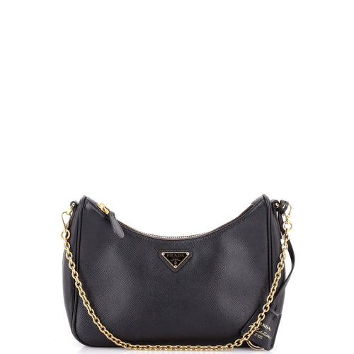 PRADA Re-Edition 2005 Shoulder Bag Saffiano Leather Small